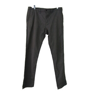 Zara Man Sport Flat Front Mens Woven Pants Size 35x31.5 Golf Work Office